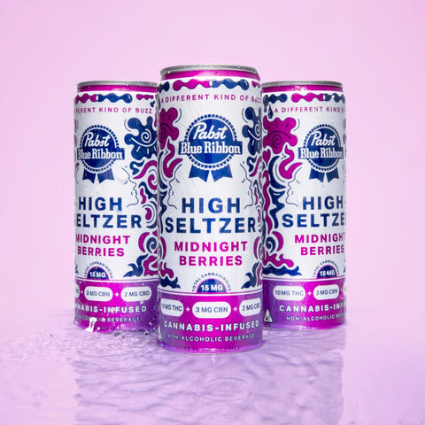 PBR High Seltzer: Midnight Berries