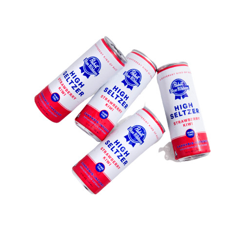 PBR High Seltzer: Strawberry Kiwi