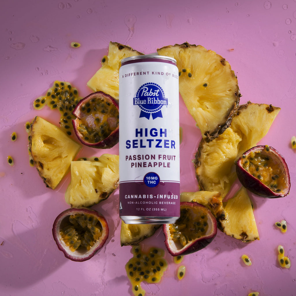 PBR High Seltzer: Passion Fruit Pineapple