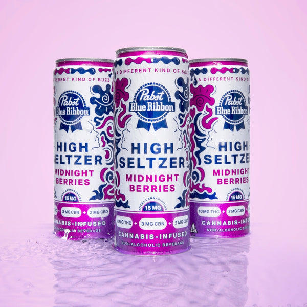 PBR High Seltzer: Midnight Berries